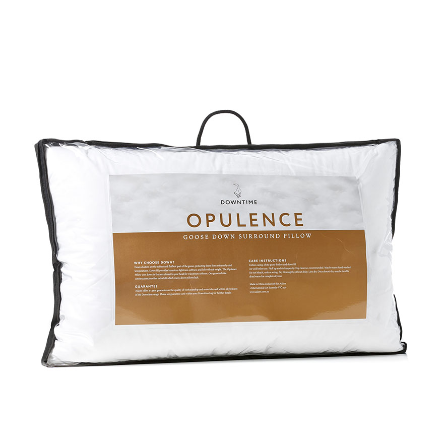 Downtime Opulence Goose Down Surround Standard Pillow Adairs