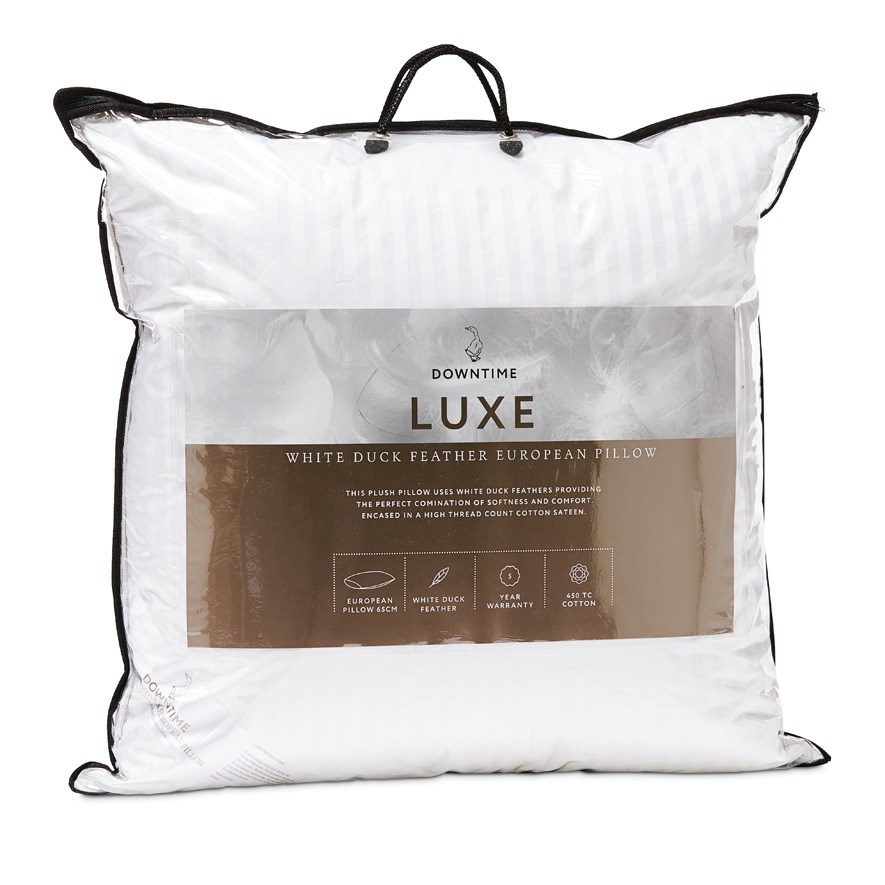 Luxe best sale down pillow