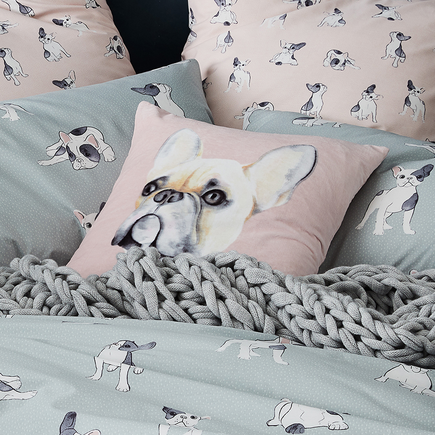 Frenchie on sale duvet cover