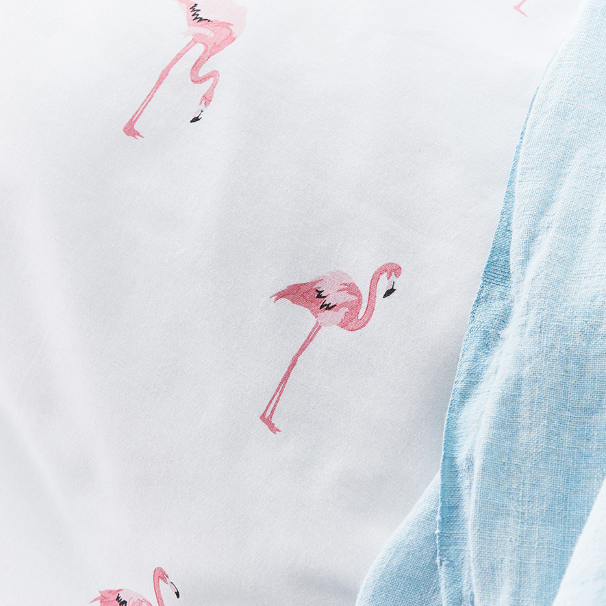 Adairs flamingo quilt cover online