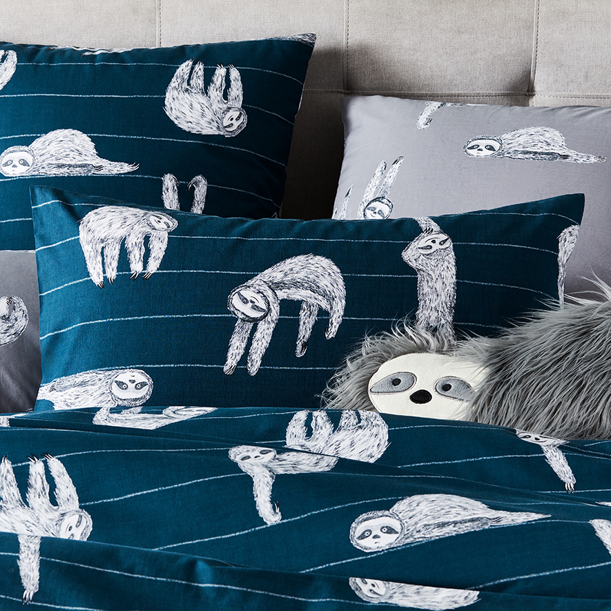 Adairs shop sloth quilt