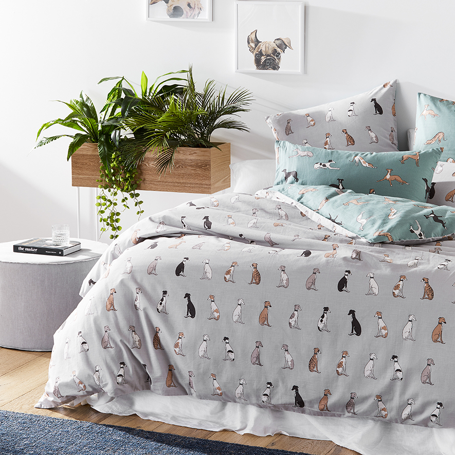 Greyhound hotsell duvet cover