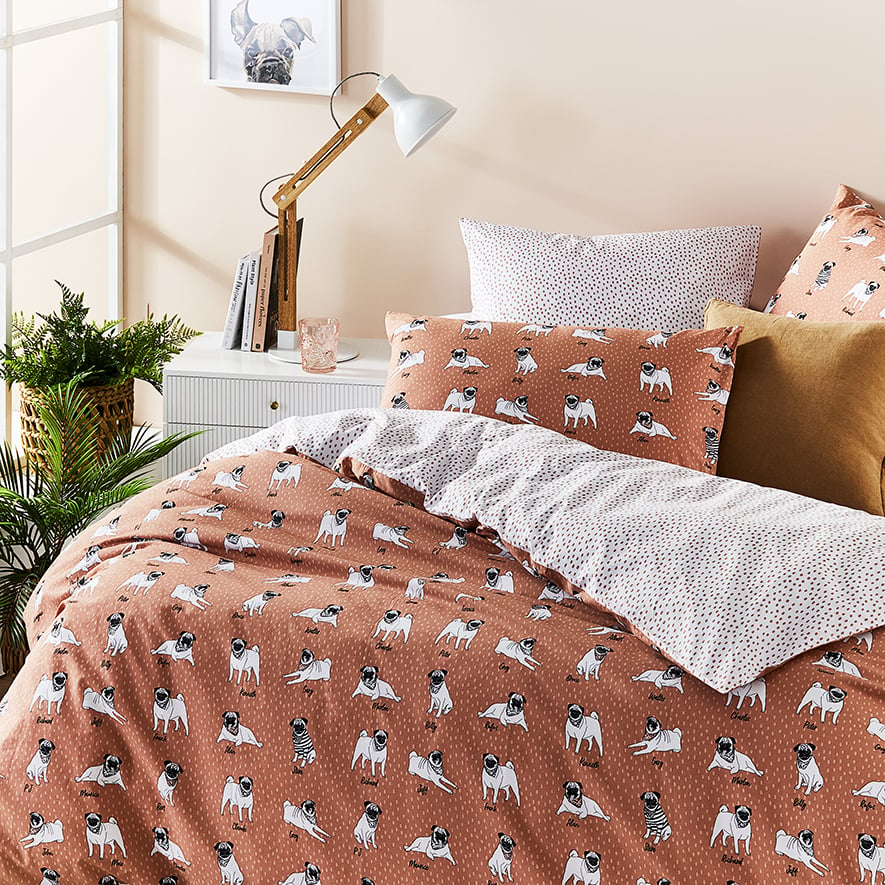 Pug bedding outlet australia