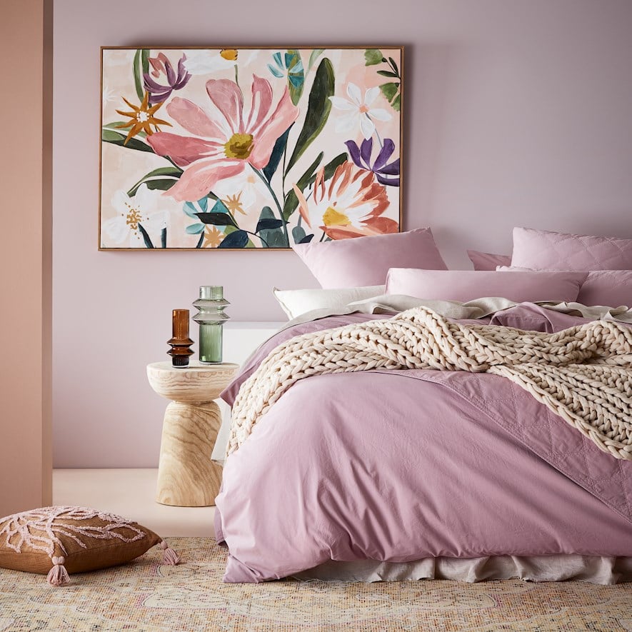 Lavender quilt online