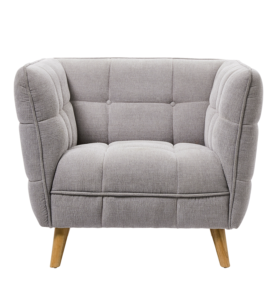 adairs grey armchair