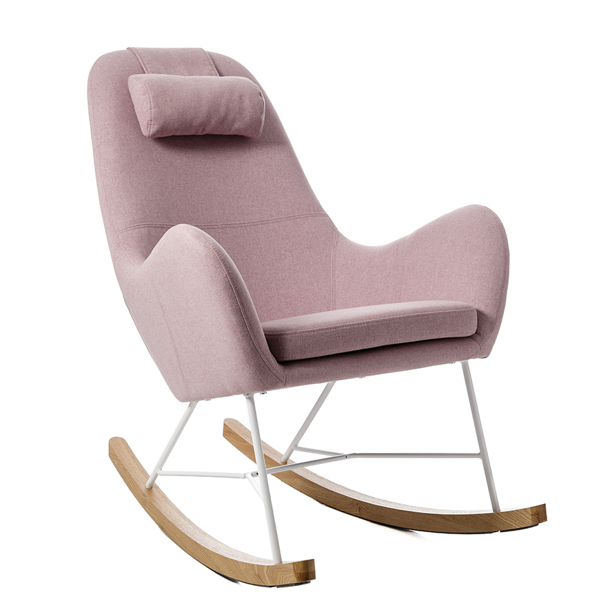 Blush best sale rocking chair