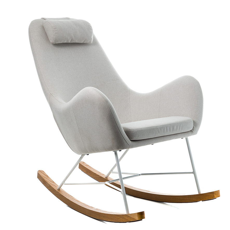 Adairs grey best sale rocking chair