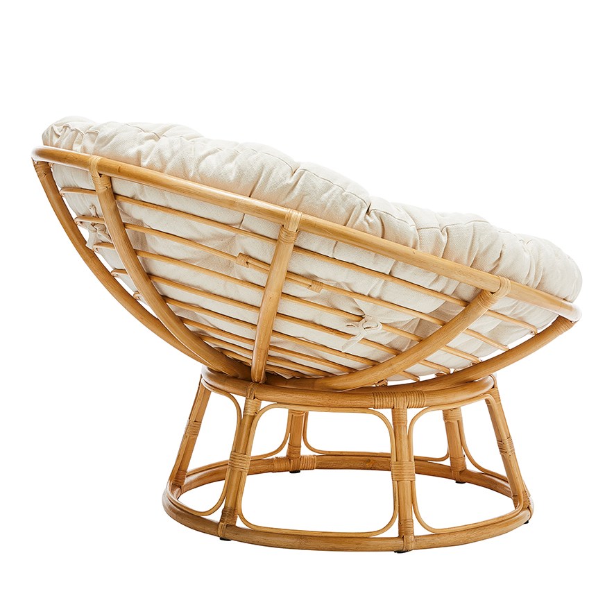 Papasan chair natural online frame