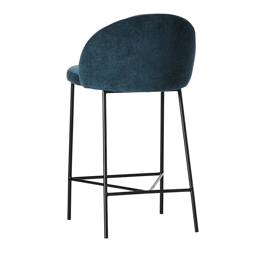 Petrol blue bar discount stools