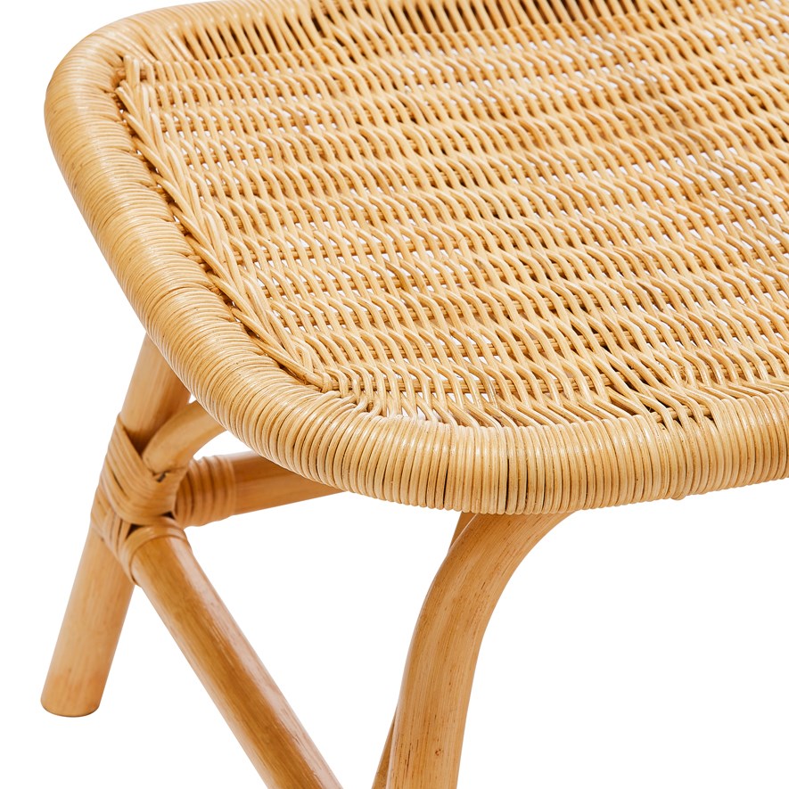 Adairs rattan online stool