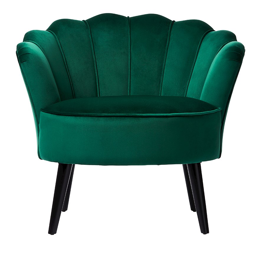 adairs green velvet chair