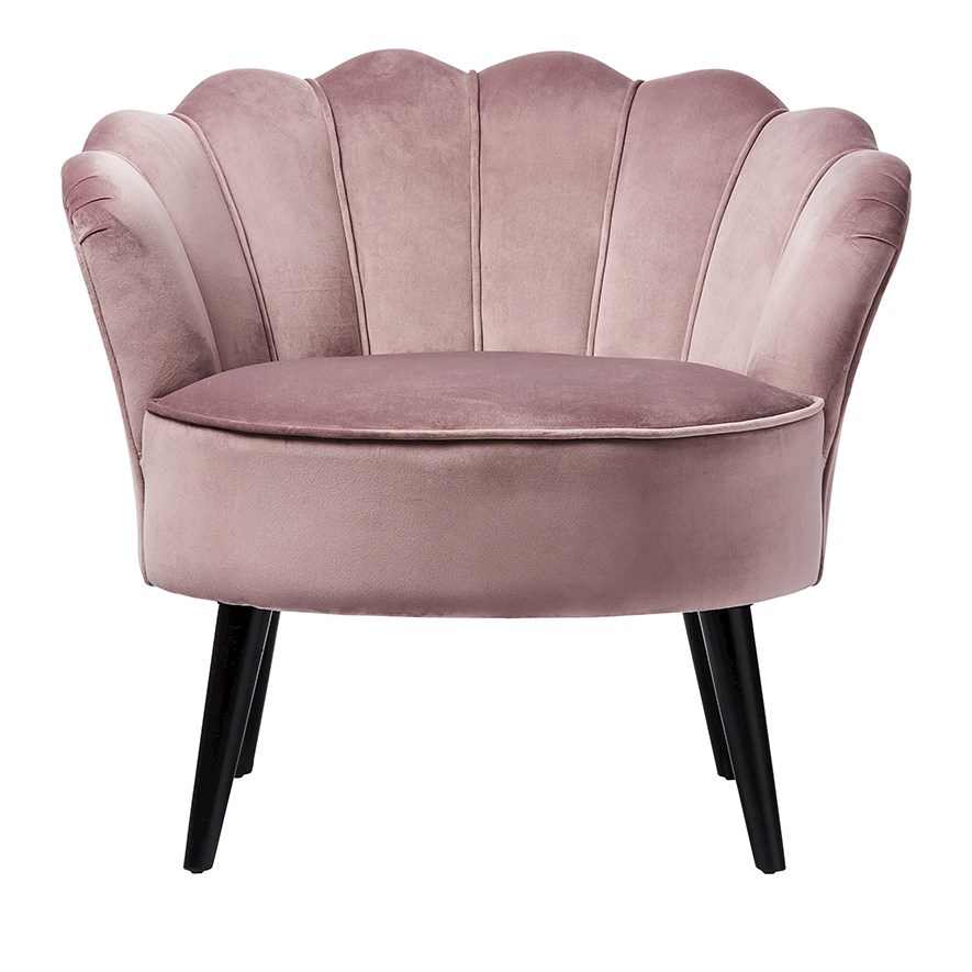 Aldi pink velvet discount chair