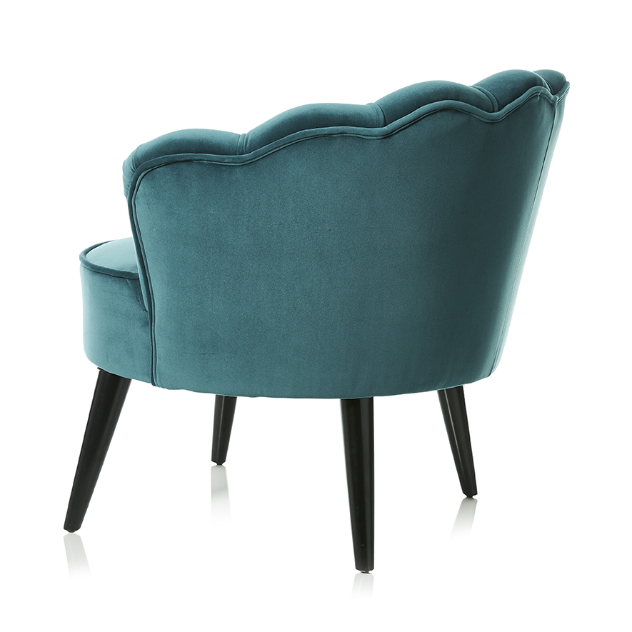 made teal chair