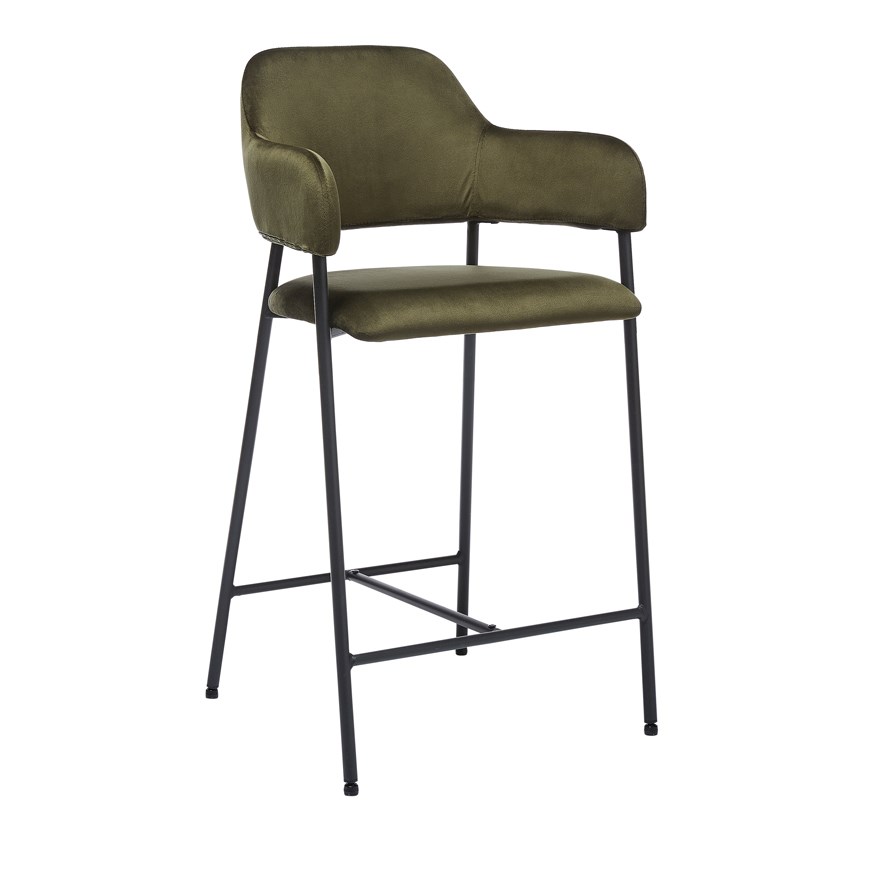 Rhodes Olive Counter Stool Adairs