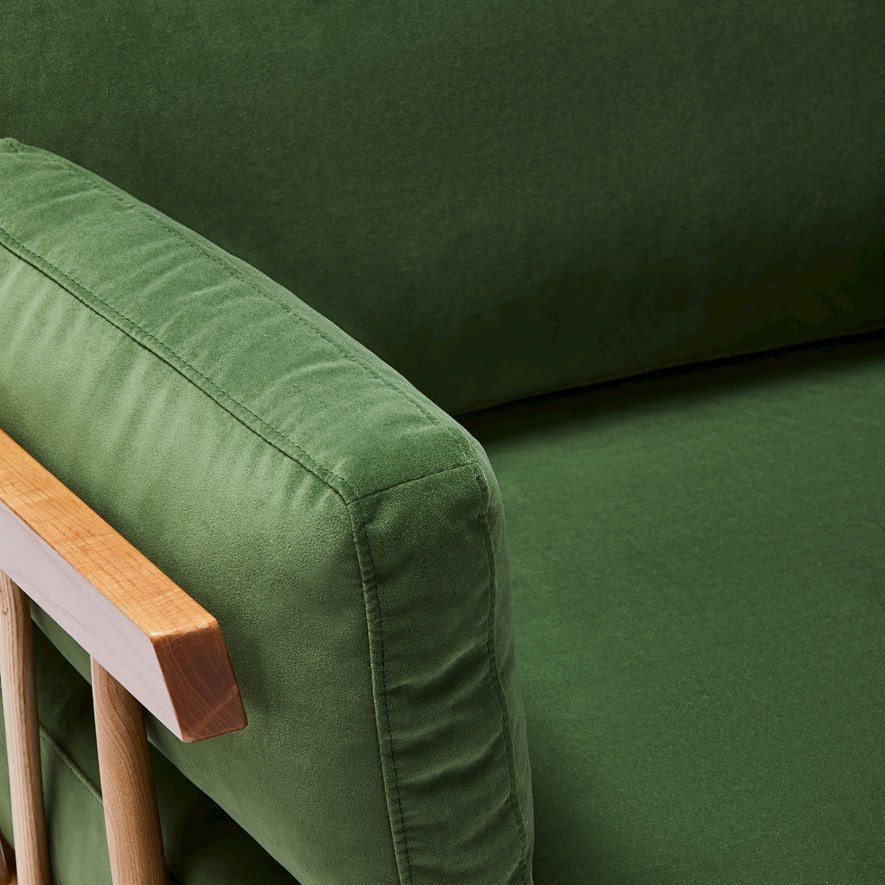 fern green chair