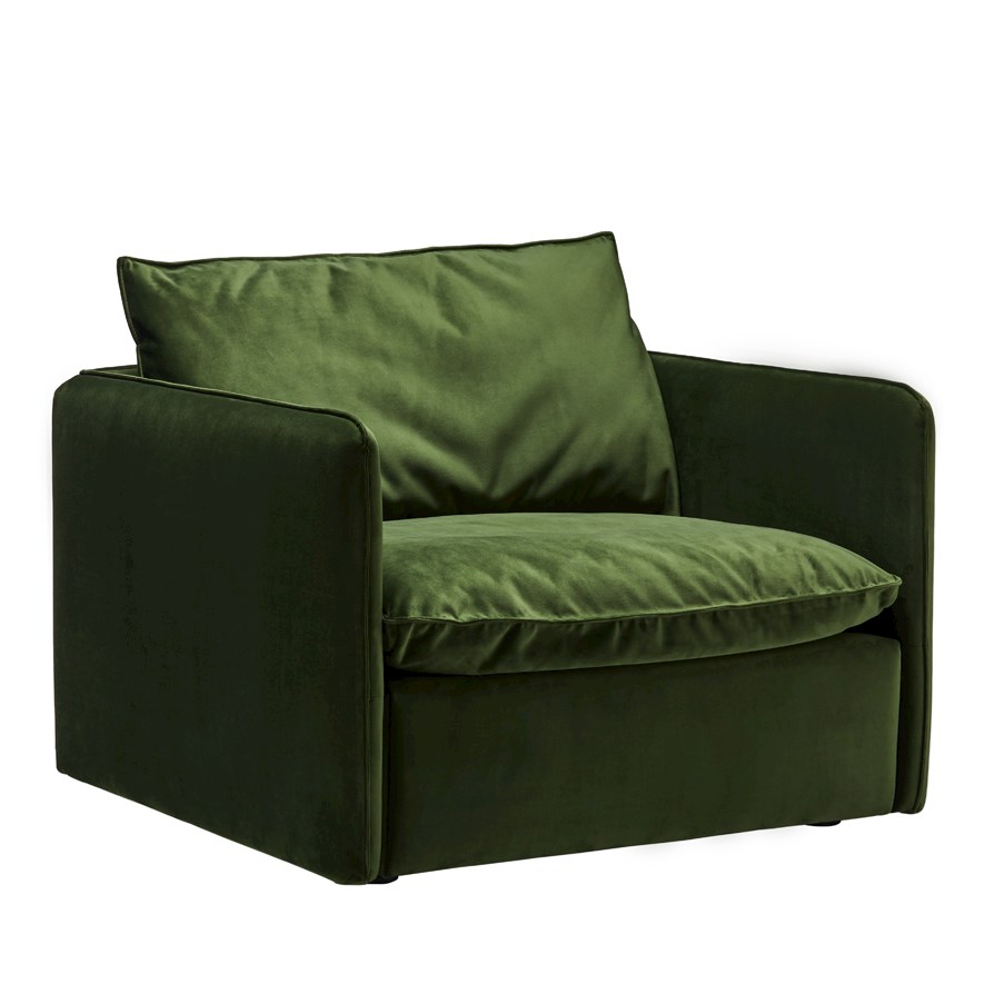 adairs velvet chair