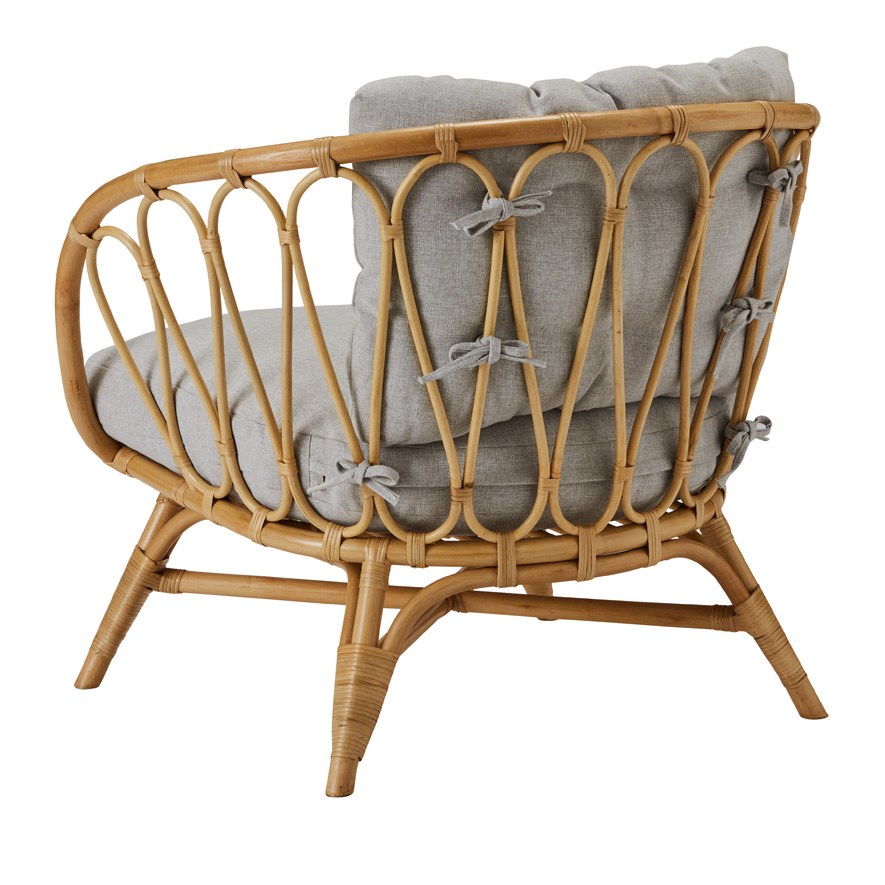 Rattan best sale loop chair