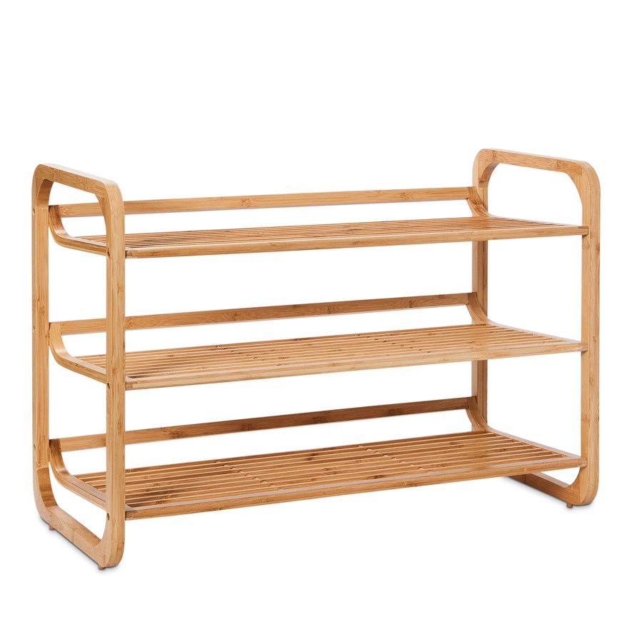 Bamboo shoe sale rack kmart