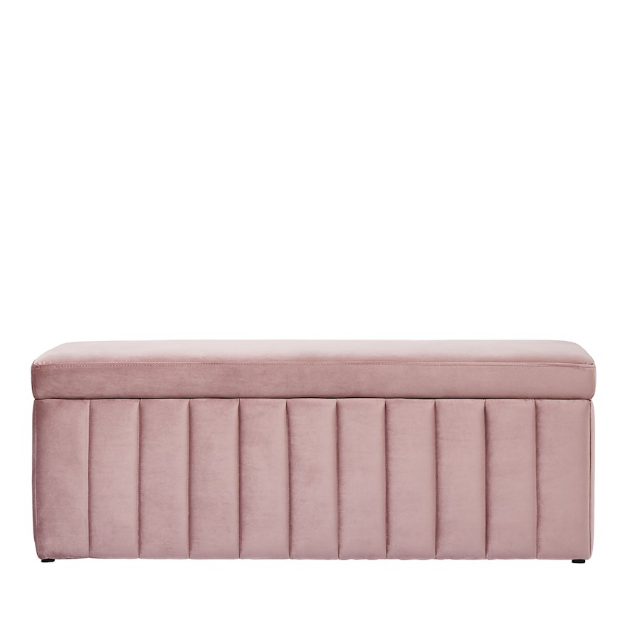 Mercer Reid Kensington Collection Blanket Box in Rose Pink Adairs