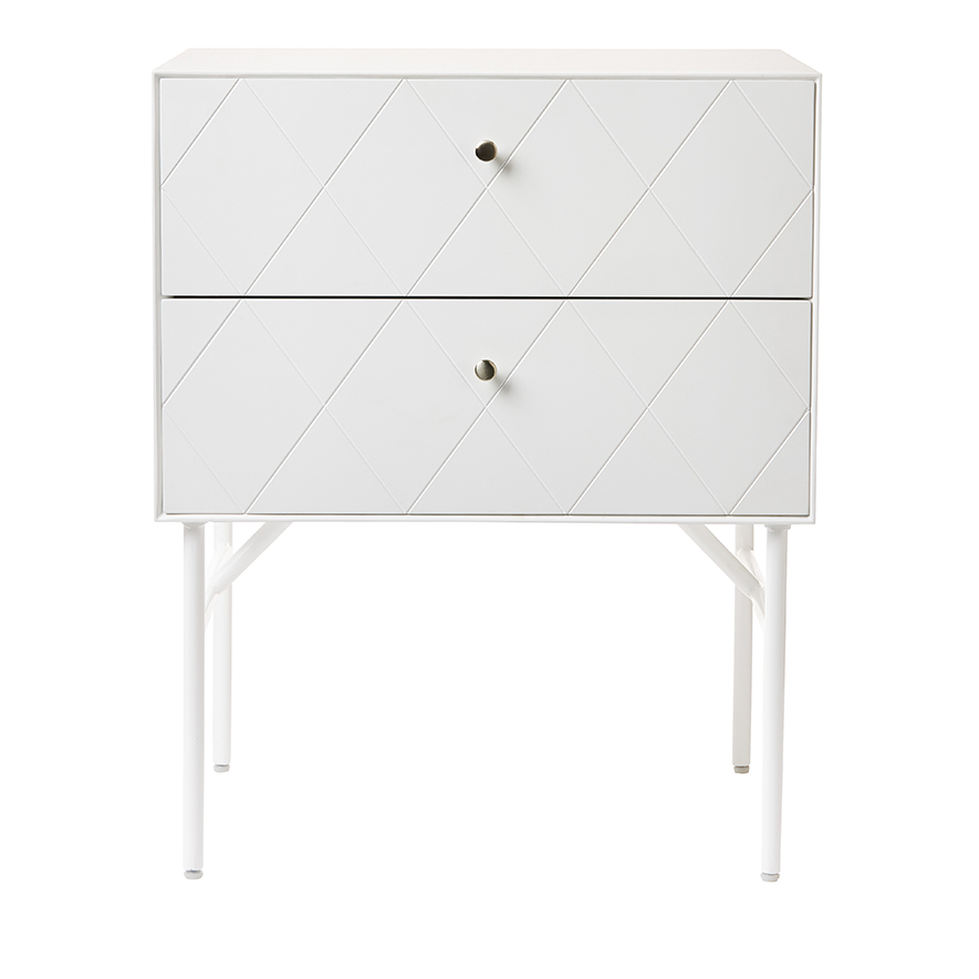 adairs white side table