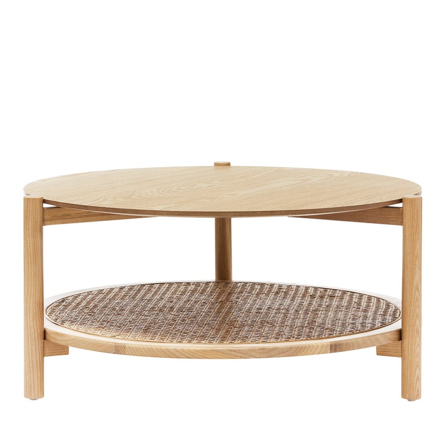 adairs rattan coffee table