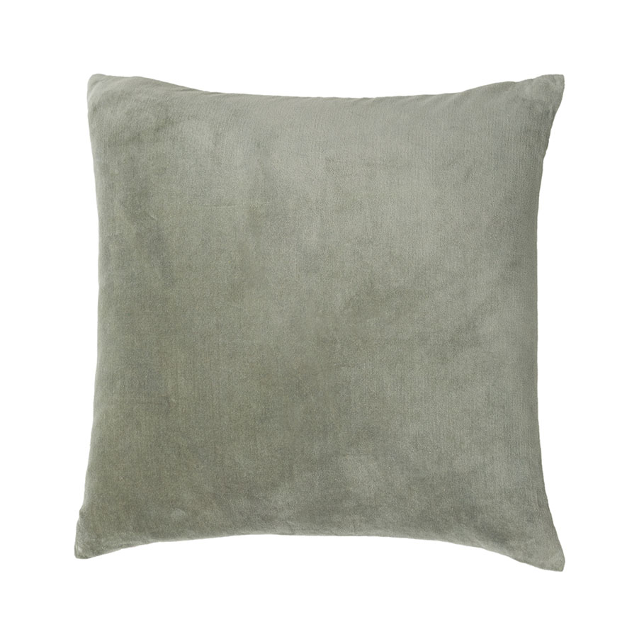Bombay Sage Velvet Cushion | Adairs