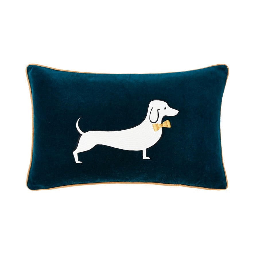 weiner dog pillow