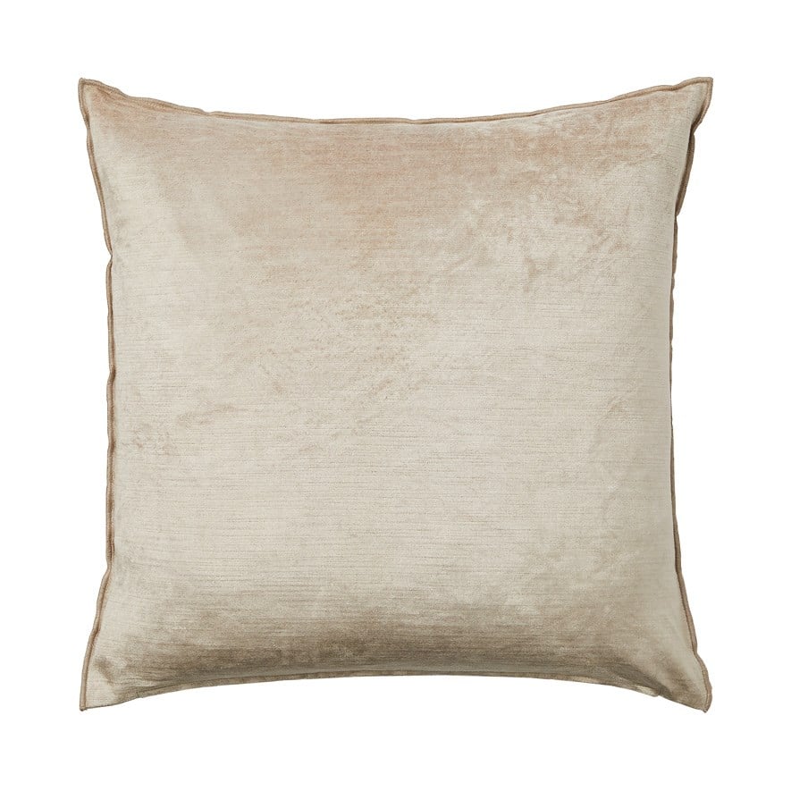 Cairo Natural Velvet Cushion | Adairs