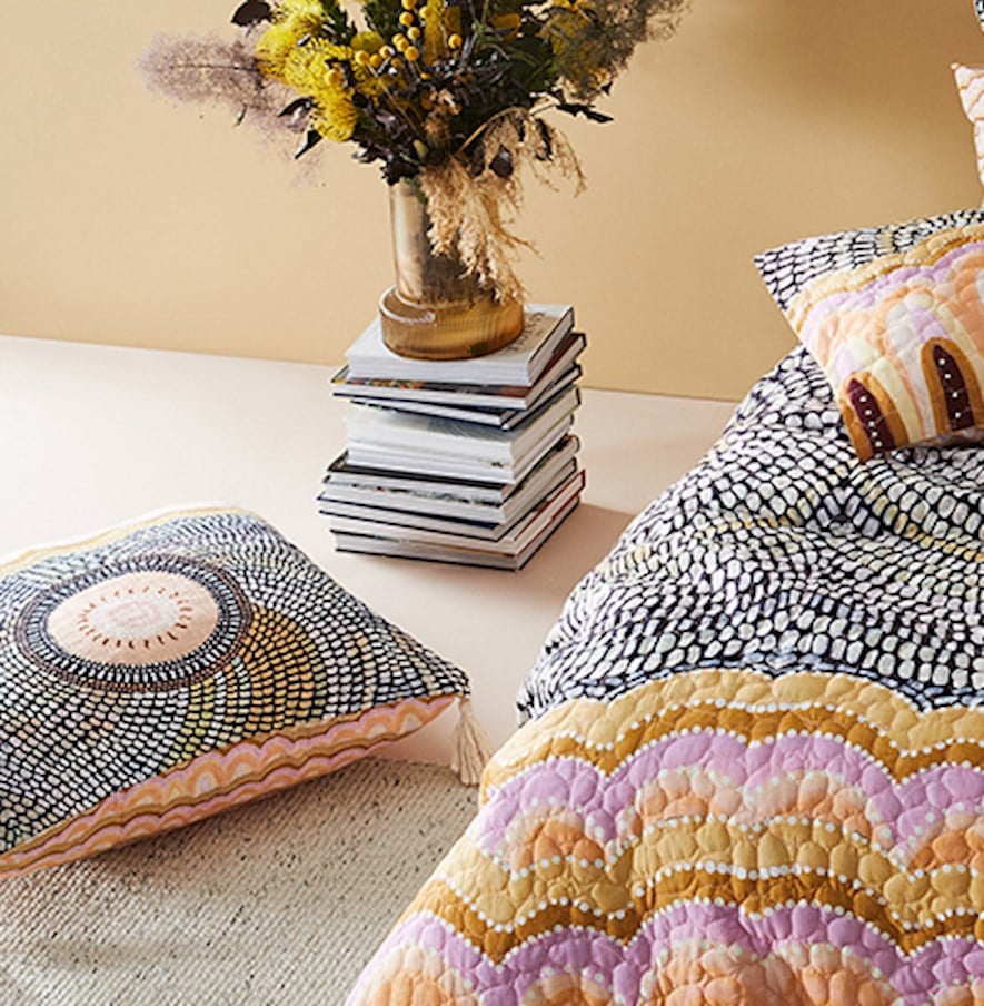 Anthropologie top floor cushion