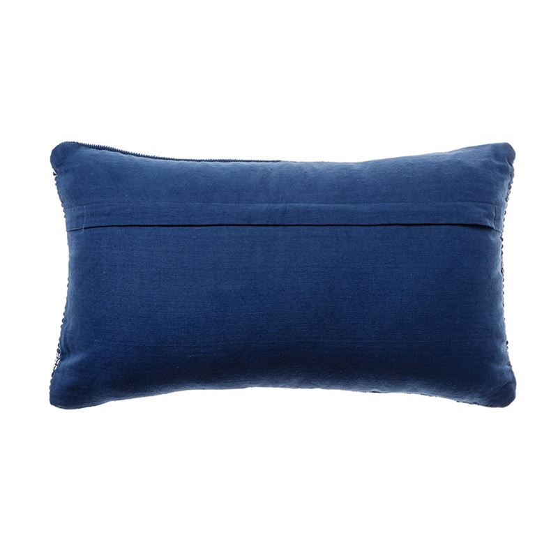 Home Republic - Aztec Long Cushion Navy - Homewares Cushions - Adairs ...