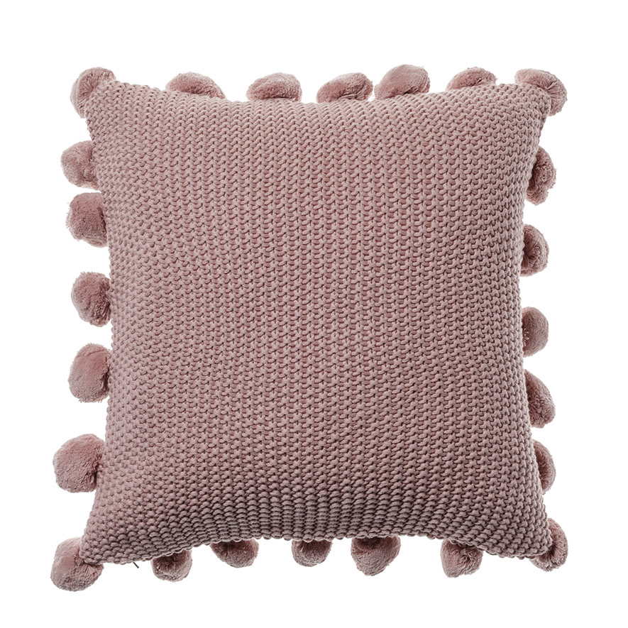 Blush pom 2024 pom cushion