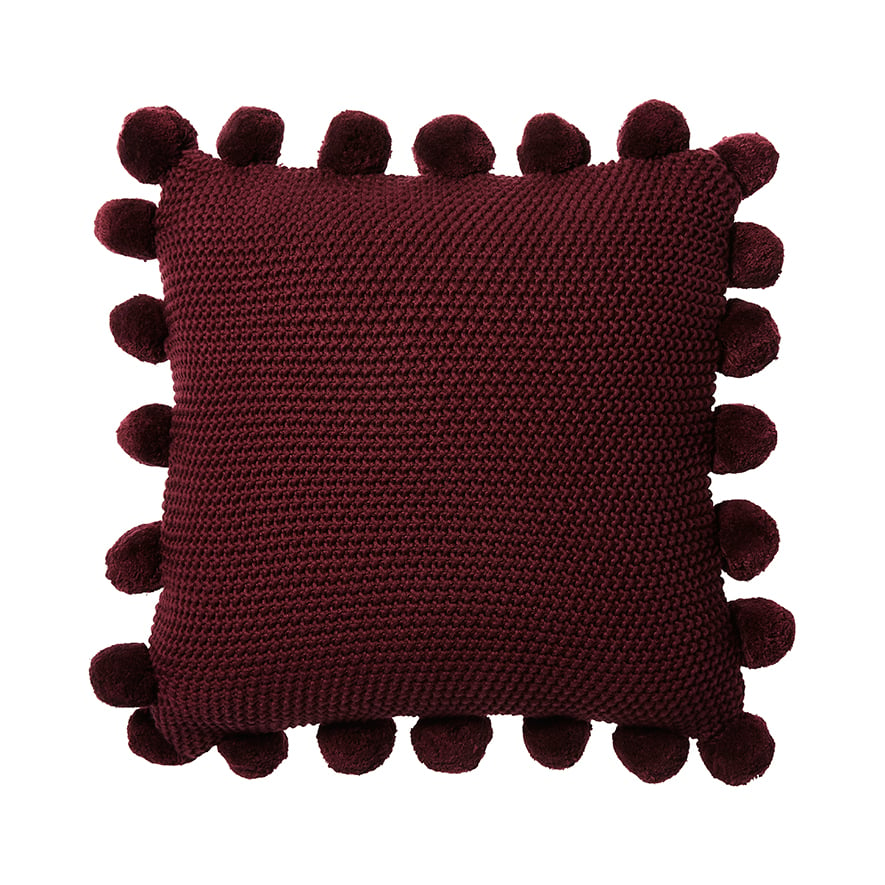 Burgundy cushion shop