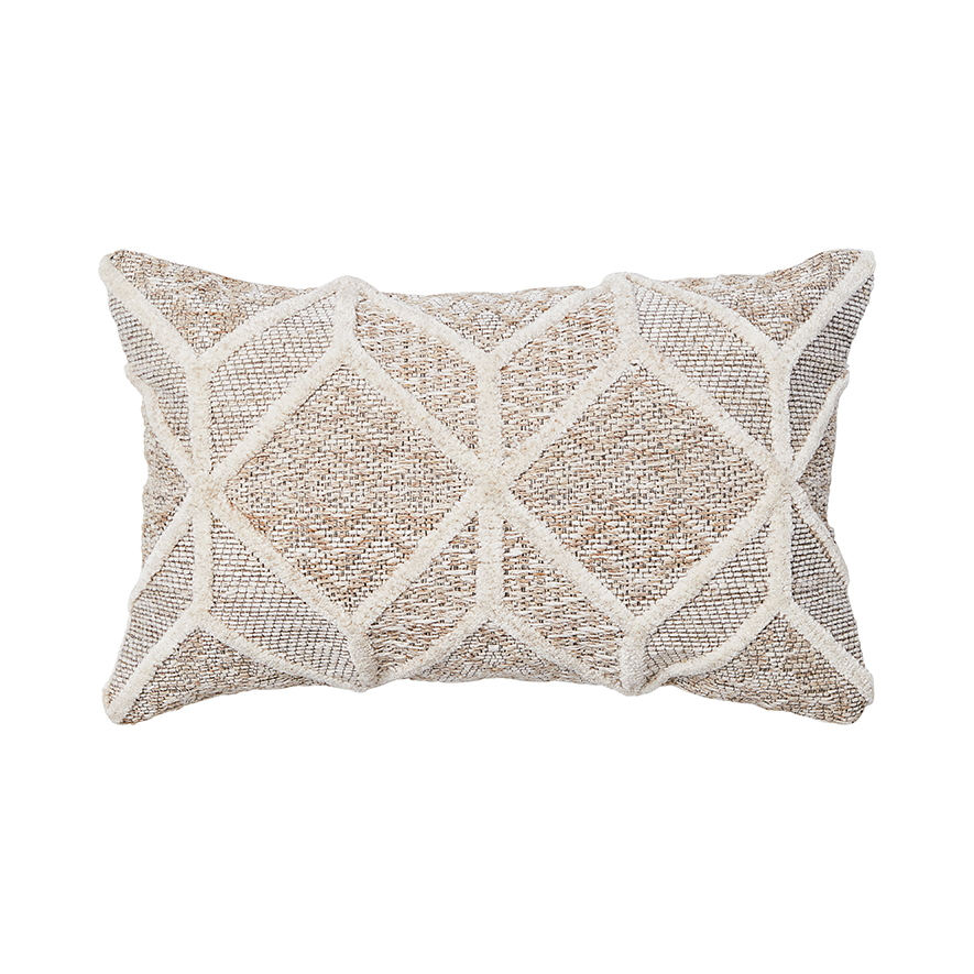 Home Republic - Norfolk Natural Long Cushion | Adairs