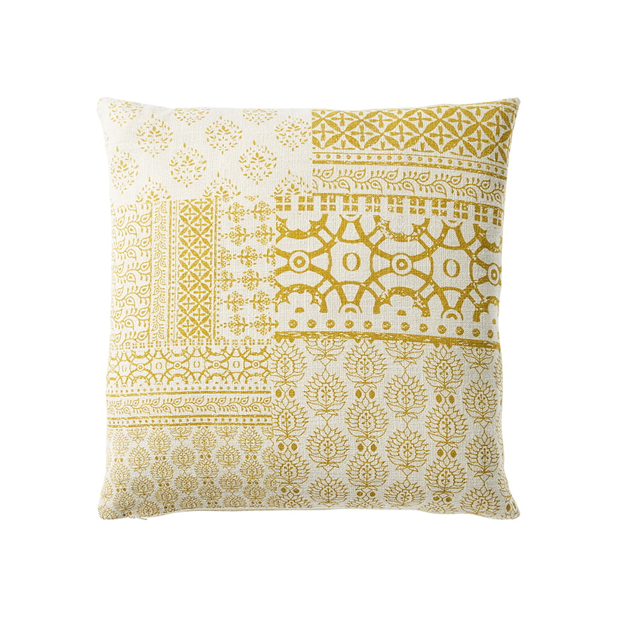 Jaipur Cushion Turmeric | Adairs