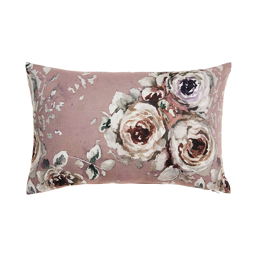 Pink top floral cushions