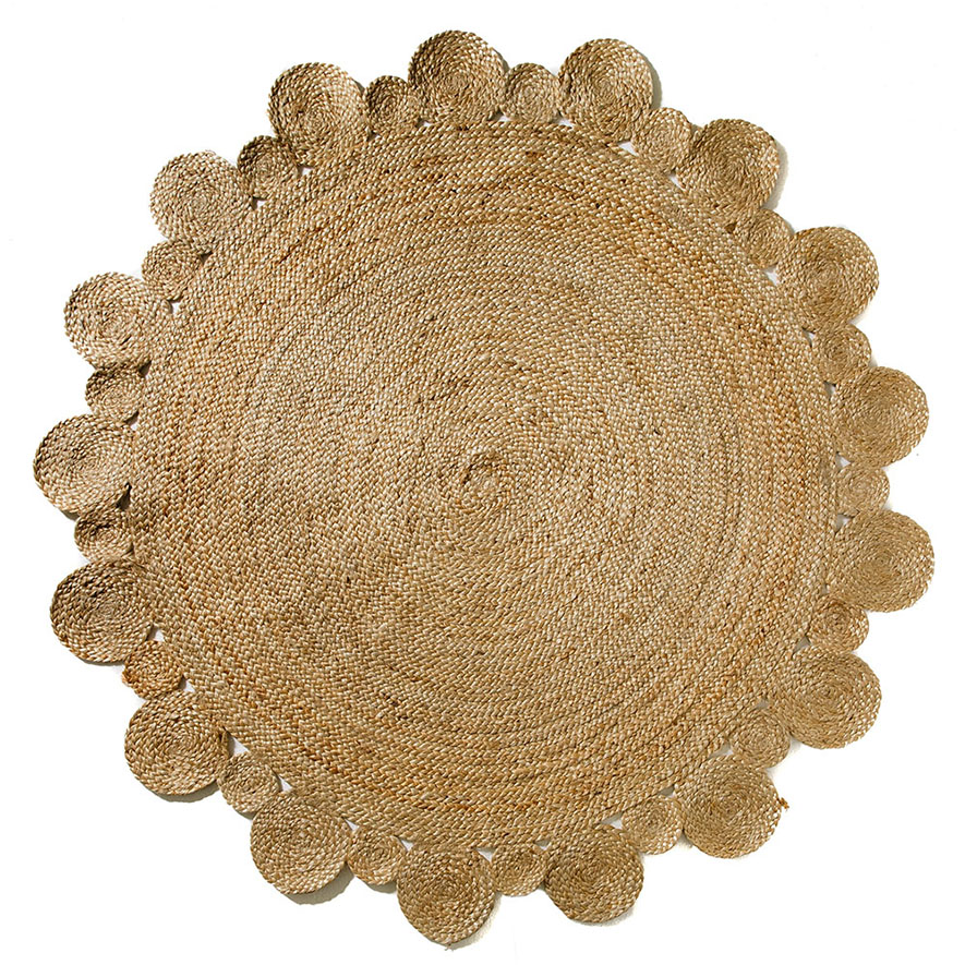 Home Republic - Natural Round Rug | Adairs