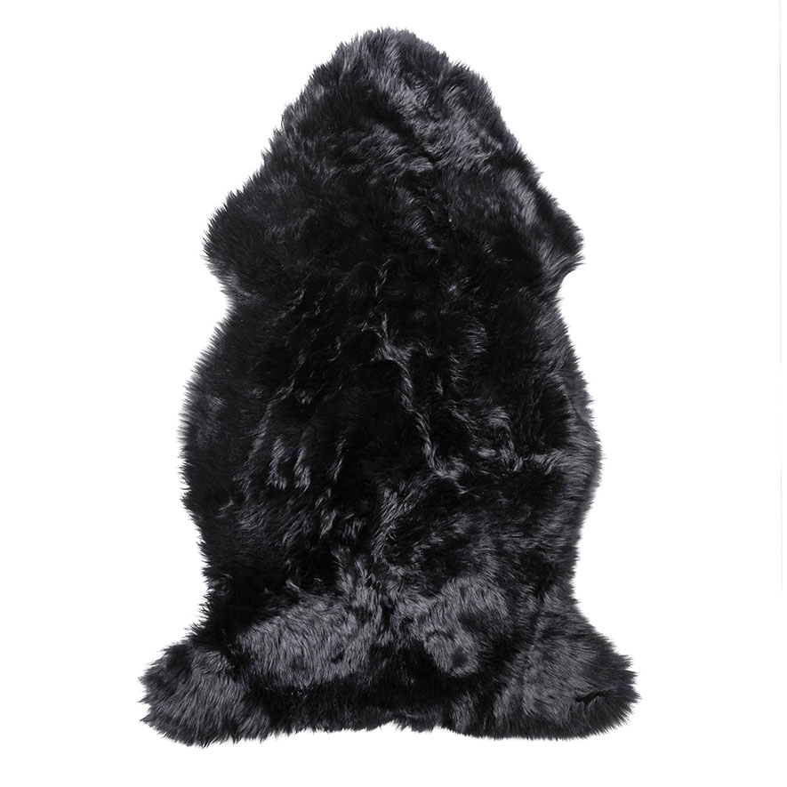 Home Republic - Black Sheepskin Single | Adairs