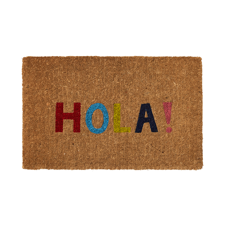 Home Republic - Hola! Coir Door Mat in High Thickness | Adairs