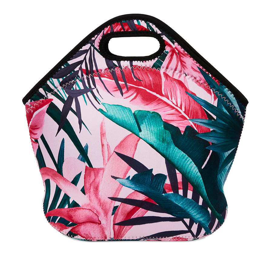 Home Republic - Pink Jungle Lunch Bag Pink | Adairs