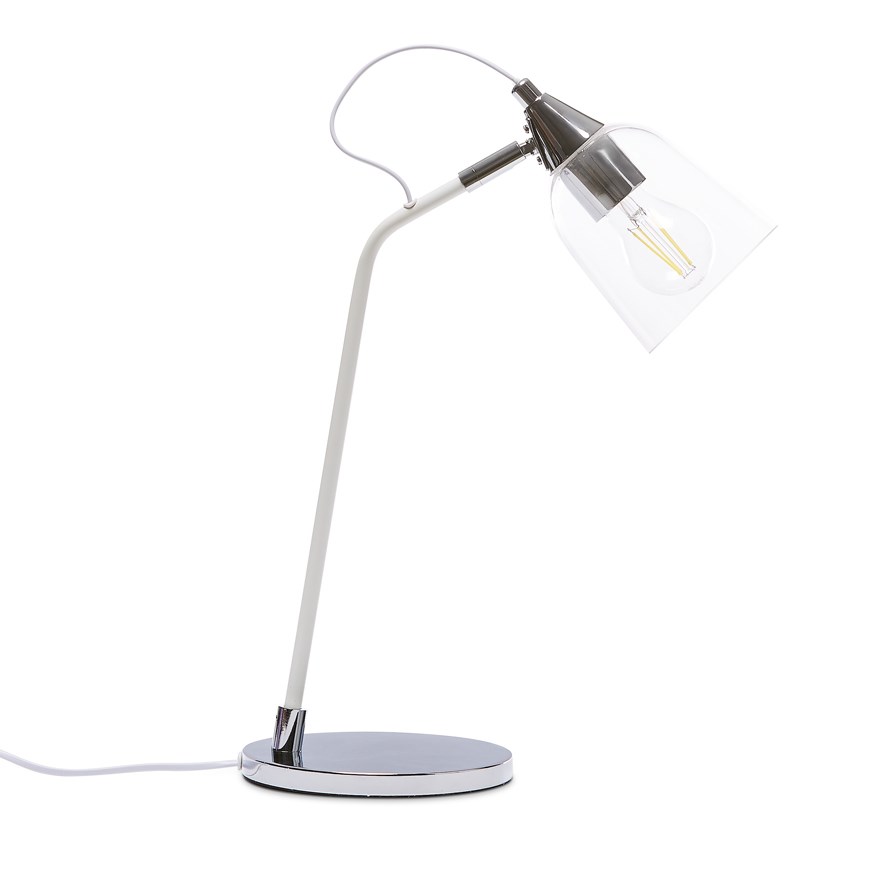 Jensen White Table Light | Adairs