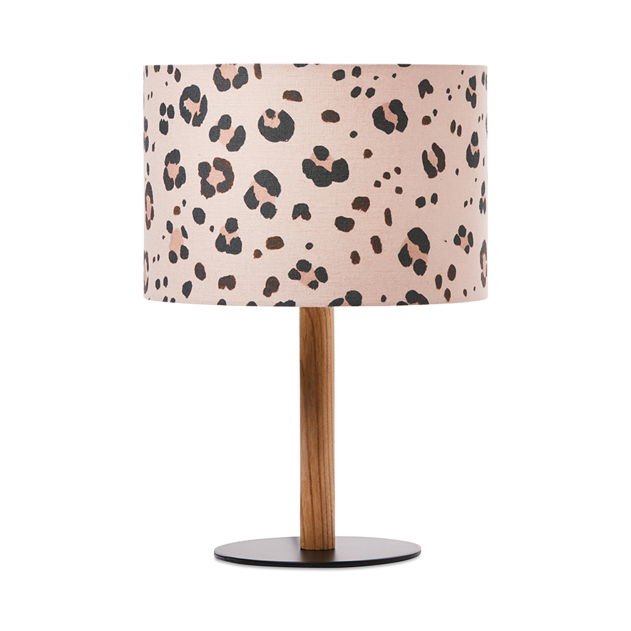 Leopard print deals table lamp shade