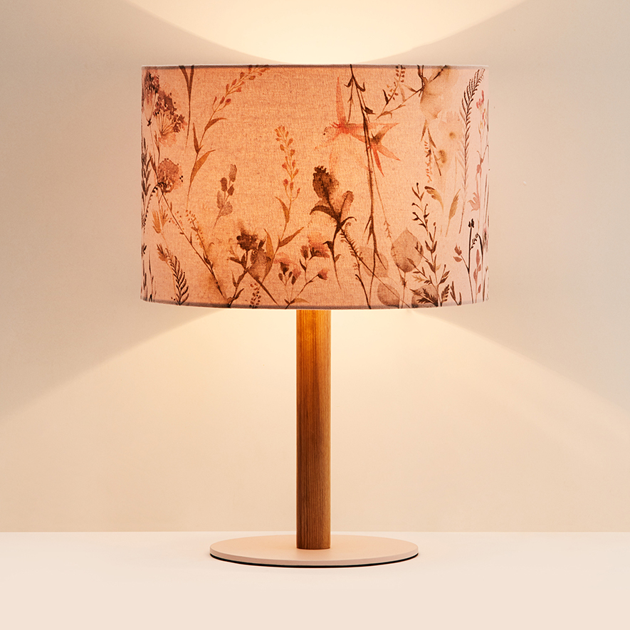 floral lamp