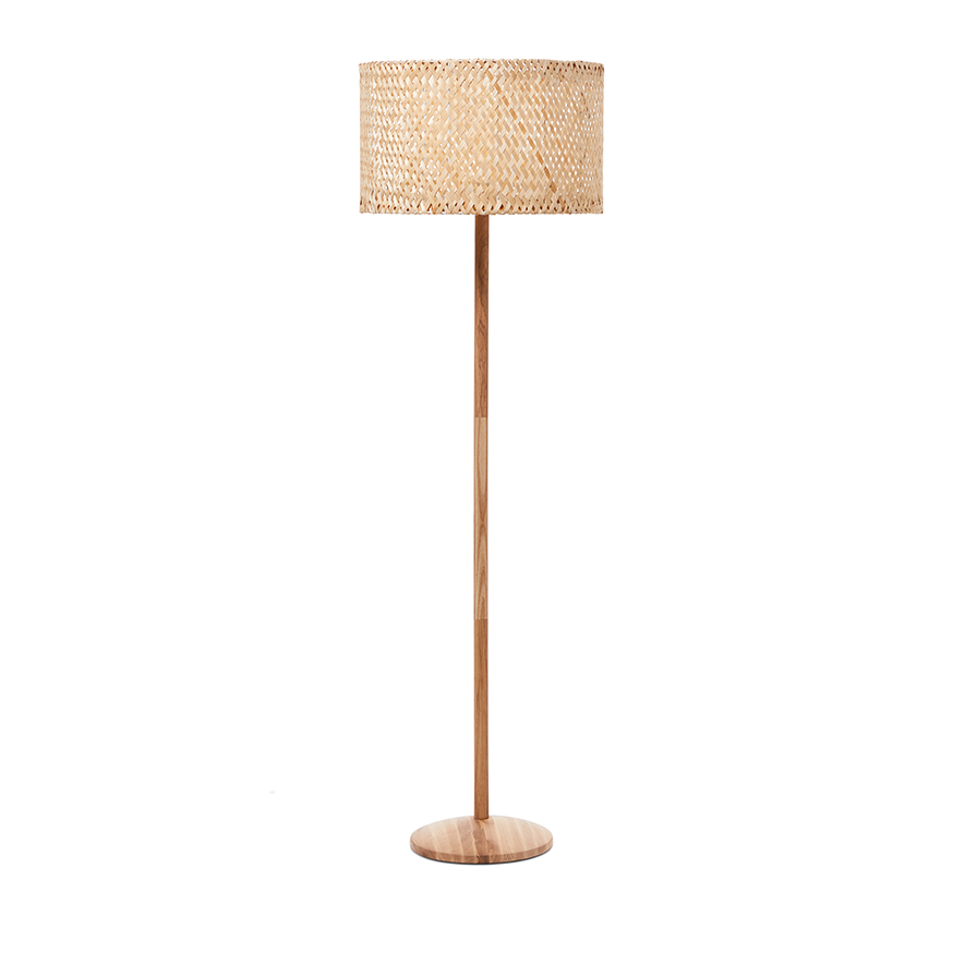 Focused beam natural light deals floor lamp