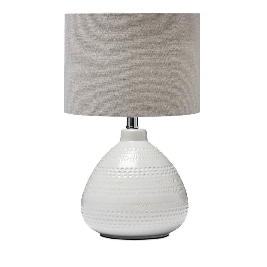 Tulip Grey Table Light | Adairs