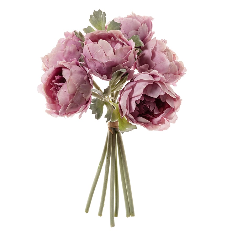 Spring Stems Peony Bunch Mauve | Adairs