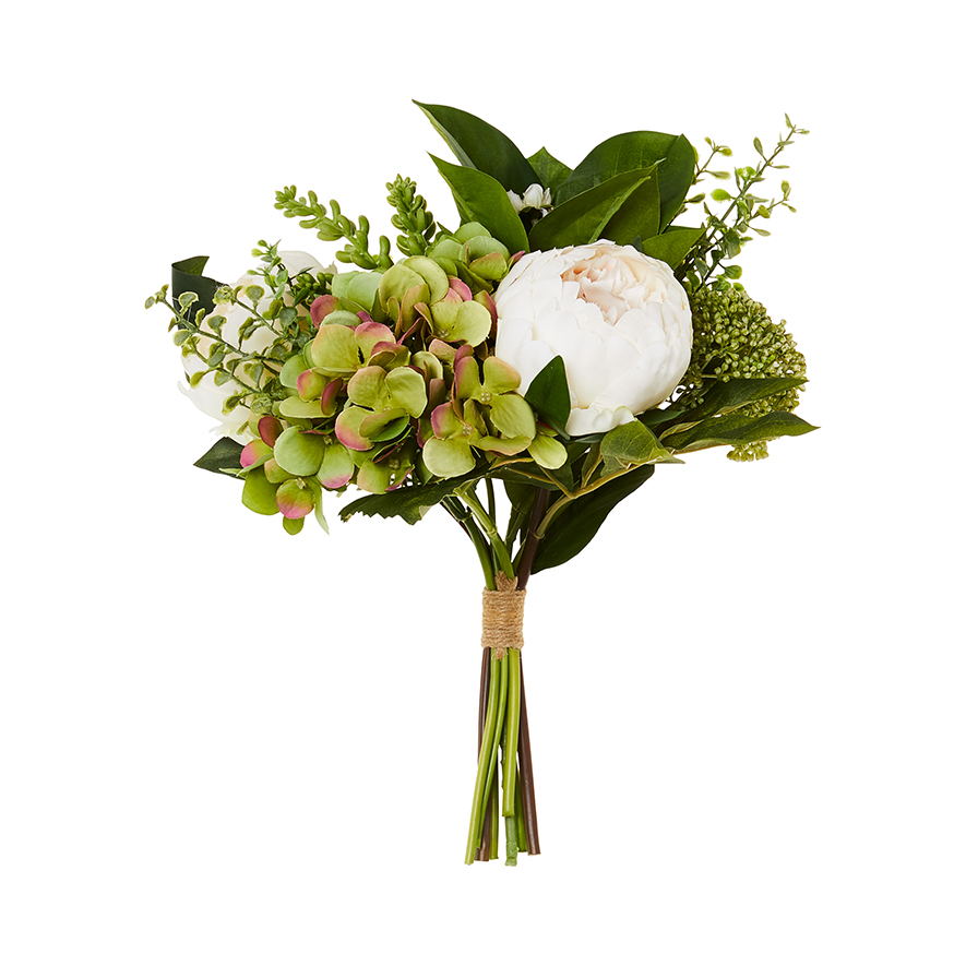 Home Republic - Fleur Green Hydrangea Bouquet | Adairs