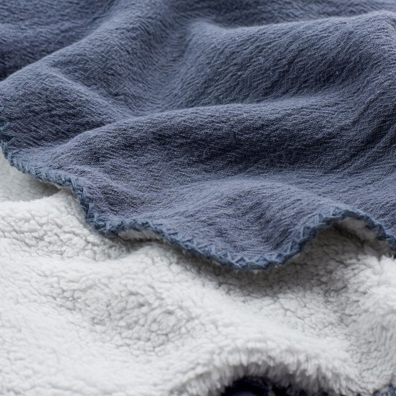 Spencer Slate Blanket | Adairs