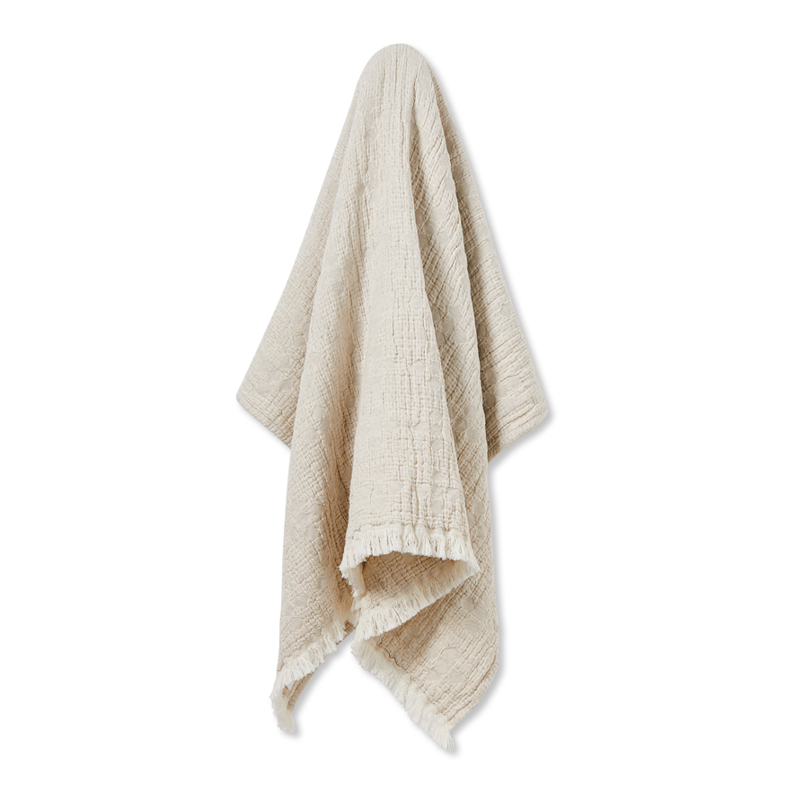 European Corcho Ecru Throw | Adairs