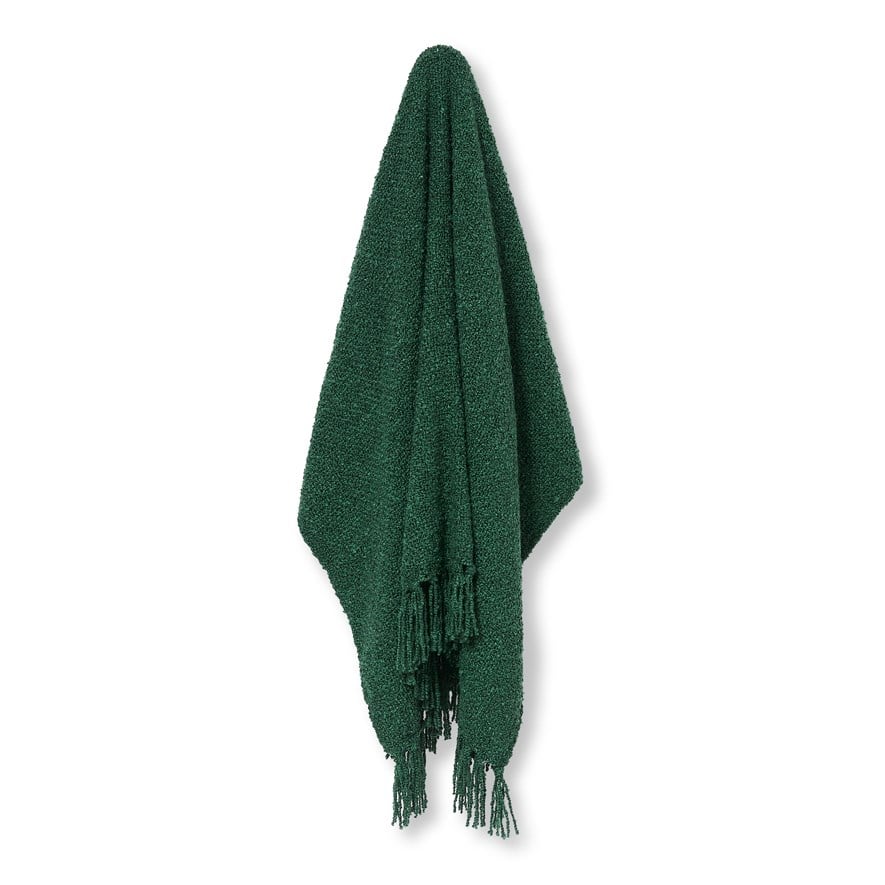 Adairs green online throw