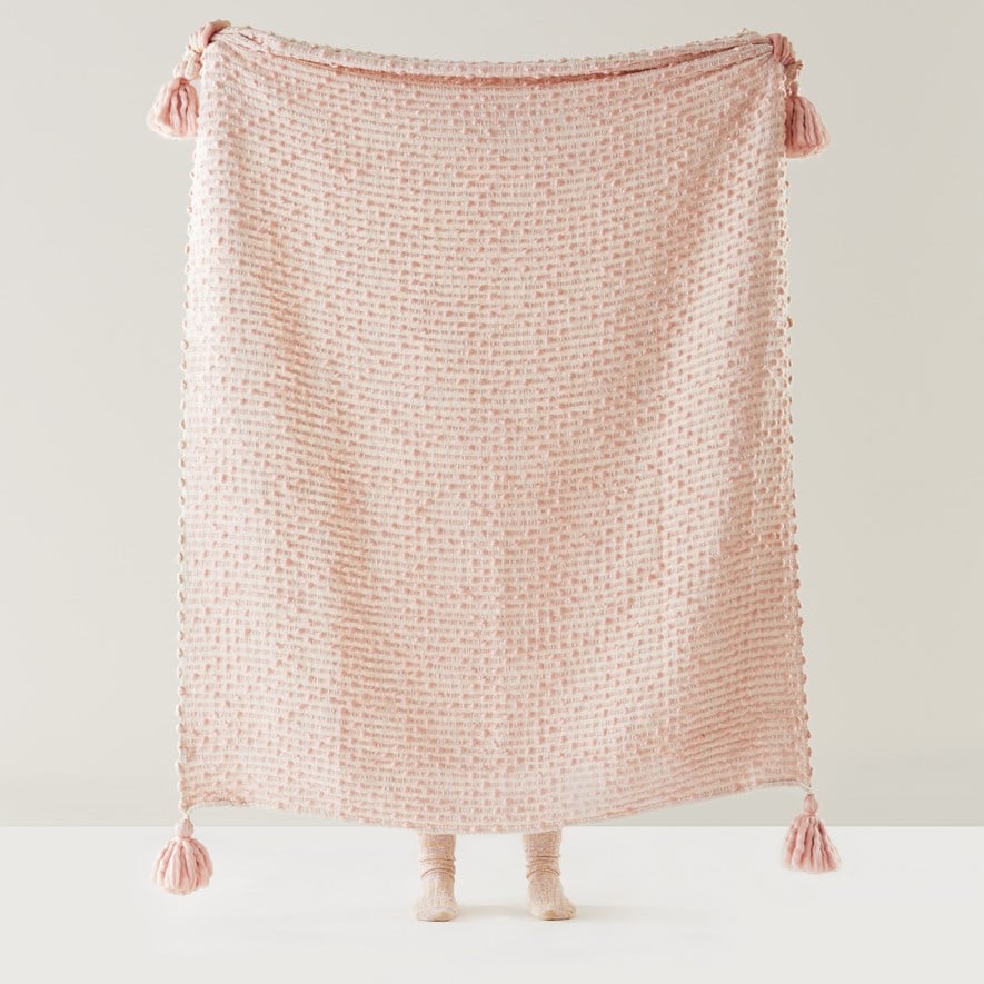 Adairs discount pink throw